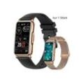REDOM Damen Herren Fitness Uhr Uhren Tracker Smart Watch Sportuhr Armbanduhr Smartwatch (1