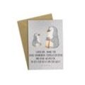 Mr. & Mrs. Panda Grußkarte Pinguin Opa Enkel