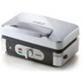 Waffel-Toaster-Grill 3in1 1000w silber / schwarz - do9136c Domo