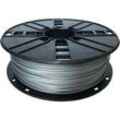 Ampertec 3D-Filament aluminiumfarben mit 10 Prozent Metall 1.75mm 1000g Spule