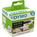 Dymo Etiketten 99015 weiß 54 x 70mm 1 x 320 St.