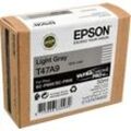 Epson Tinte C13T47A900 T47A9 light gray