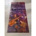 Fußmatte WASH+DRY BY KLEEN-TEX Teppiche Gr. B/L: 110 cm x 175 cm, 7 mm, 1 St., lila (lila, bedruckt) Fußmatten gemustert