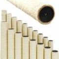 Eyepower - 50 cm Cat Scratching Post Replacement M8 - ø 7.4 cm Sisal Scratch Pole for Cats - beige