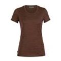 Icebreaker Merino Tech Lite T-Shirt - Frau - Bronze Heather - Größe XL