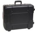 bwh Koffer Kunststoffkoffer Typ RS3 mit 2 Rollen - Schwarz