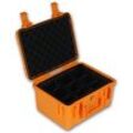 ALEON Outdoor Case Typ 20 5,8 l - Mit Facheinteilung Orange