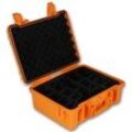 ALEON Outdoor Case Typ 50 19,8 l - Mit Facheinteilung Orange
