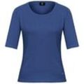 Rundhals-Shirt Modell Velvet Bogner blau, 36