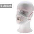 5 x 3M 1873V+ Aura FFP3 NR D Medizinische Maske mit Cool-Flow Ventil (nach EN14683)