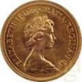 1 Pfund Goldmünze Sovereign Elisabeth Diadem
