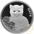 1 Unze Silbermünze Fiji Cats 2022 - prooflike (2. Ausgabe)