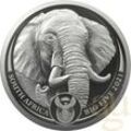 5 Unzen Silbermünze Südafrika Big Five Elefant 2021 proof