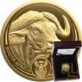 1/4 Unze Goldmünze Südafrika Big Five Büffel 2023 proof