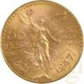 50 Cincuenta Pesos Goldmünze Mexiko Centenario