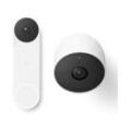Google Nest Doorbell (mit Akku) + Google Nest Cam (mit Akku)
