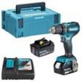 makita DDF485RFJ Akku-Bohrschrauber 18,0 V, mit 2 Akkus