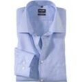 OLYMP Luxor Businesshemd, Modern Fit, New-Kent-Kragen, für Herren, blau, 39