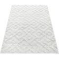 Teppich AYYILDIZ TEPPICHE "PISA 4708" Teppiche Gr. B/L: 200 cm x 290 cm, 20 mm, 1 St., beige (cream) Esszimmerteppiche