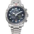 CITIZEN® Herren Funk-Chronograph "JY8100-80L", silber