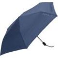 ESPRIT Regenschirm, einfarbig, für Damen und Herren, blau, 99