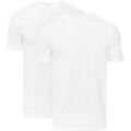 OLYMP T-Shirt, 2er-Pack, Modern Fit, für Herren, weiß, M
