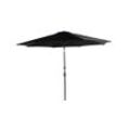 Hartman Sophie + Parasol Sonnenschirm 300 cm Polyester ohne Fuß Carbon Black/Carbon Black