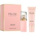 BOSS Ma Vie Pour Femme, Duftset (Eau de Parfum 30 ml, Bodylotion 50 ml), Damen, blumig, TRANSPARENT