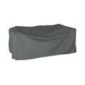 Stern Schutzhülle für Lounge-Sofa Vanda mit Bindebändern grau 100% Polyester