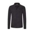 Ragman Langarm Poloshirt Piquê in Soft Knit Qualität, Easy Care