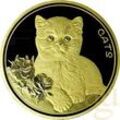 1 Unze Goldmünze Fiji Cats 2023 - prooflike