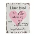 MyFlair Holzschild "I have found the one"