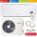 Reykir Split Klimagerät Klimaanlage mit 9000 BTU, inkl. Zubehör und UV-C Reinigung