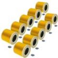 Vhbw - 10x Patronenfilter / Filter Set kompatibel mit Kärcher Staubsauger / Waschsauger / Industriestaubsauger / Nasssauger - Trockensauger
