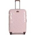 Stratic Hartschalen-Trolley Leather&More L, rose, 4 Rollen, Reisekoffer großer Koffer Aufgabegepäck TSA-Zahlenschloss, rosa