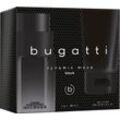 bugatti Eau de Toilette BUGATTI Dynamic Move Black for him GP EdT 100ml + 200 ml SG, 2-tlg., weiß
