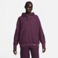 Nike Sportswear Collection Hochfloriger Fleece-Hoodie für Damen - Rot