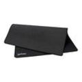 Manhattan XL Gaming Mousepad Smooth Top Surface Mat (Clearance Pricing), Large nylon fabric surface area to improve tracking for better mouse performance (400x320x3mm), Non Slip Rubber Base, Waterproof, Stitched Edges, Black, Lifetime Warranty, Re...