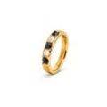 Ring Black and White - Schwarz - Gr.: 17