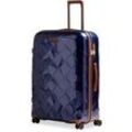 Stratic Reisekoffer Leather & More Trolley 76 cm 4 Rollen 100 l - Blau