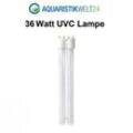 Aquaristikwelt24 - 36 Watt uvc Ersatzlampe für Wasserklärer mit 2G11 Sockel