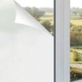 Spiegelfolie Fensterfolie 60x200cm Sichtschutzfolie Sonnenschutzfolie Statisch Haftende Folie Fenster Matt - Matt - Swanew