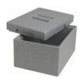 Climapor - Thermobox Transportbox 9 l grau Isolierbox Kühlbox Warmhaltebox Styroporbox