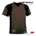 Cofra - Java Schlamm / schwarz T-Shirt Größe m