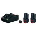 Bosch Starter-Set 2x Akku GBA 12V 3,0 Ah, Schnellladegerät GAL 12V-40