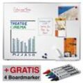 Legamaster Whiteboards A:Whiteb. Premium Plus 60x90 90,0 x 60,0 cm emaillierter Stahl weiß