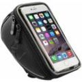 Fahrradtasche Rahmentasche Oberrohrtasche Handyhalterung pvc Touchschirm für Smartphones 6,5 Zoll 0,9L in Schwarz - Wozinsky