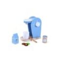 TikTakToo Kinder-Toaster Frühstücksset Kinder Kaffemaschine Toaster Spielset aus Holz Mixer Set