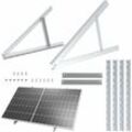 NuaFix Solarpanel Halterung Photovoltaik Solarmodul Balkonkraftwerk Aufständerung Flachdach 72 cm - Nuasol