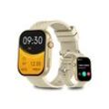 Yuede Smartwatch, Fitness Tracker uhr mit Anruffunktion für Damen und Herren Smartwatch (Quadratischer 2